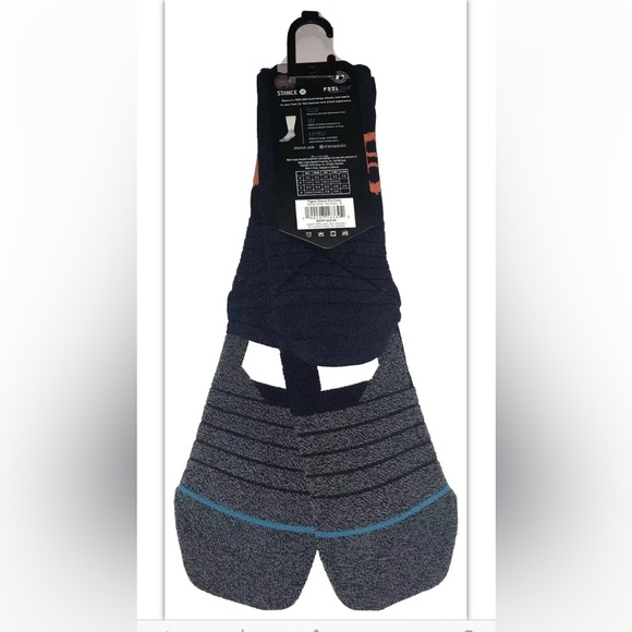Stance MLB Tigers Diamond Pro Crew Socks 1 Pair Men 6-8.5 Navy Detroit Baseball - Picture 5 of 8